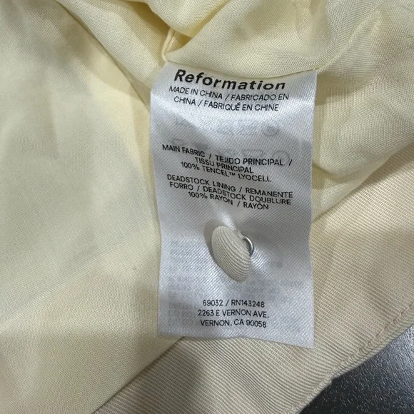 Reformation NEW Martha top blouse Size 6 - Picture 7 of 8